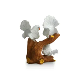 ExclusiveLane Chatting Birds Modern Figurine Decorative Showpiece image 5