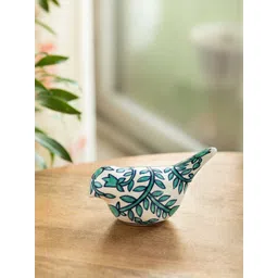 ExclusiveLane 'Perching Bird' Hand-Painted Ceramic Decorative Showpiece Figurine-picture-26