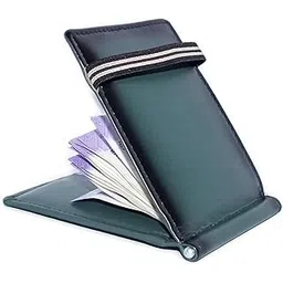 excorio Men’s Genuine Leather Money Clip Wallet – Green | Slim Minimalist Bi-Fold with Elastic Money Band, Multiple Card Slots & RFID Protection | Compact, Stylish & Durable Wallet for Men-picture-47