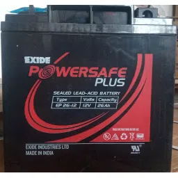 Exide 12V 26Ah PowerSafe Sealed UPS Solar Battery EP 26-12-picture-19