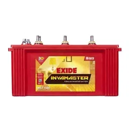 Exide Invamaster Series 100Ah  12V Short Tubular Battery Red, IMST1000-picture-13