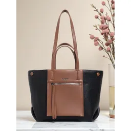 Exotic Colourblocked Oversized Structured Tote Bag-picture-39