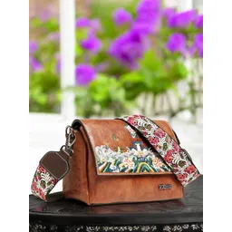 Exotic Floral Shopper Sling Bag-picture-29
