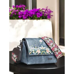Exotic Floral Shopper Sling Bag-picture-34