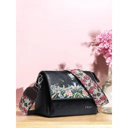 Exotic Floral Shopper Sling Bag-picture-28