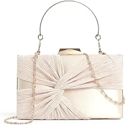 exotic Royal Glow Evelyn Rectangular Knot Clutch | Perfect For Gifting | Women Best Party Bridle | Wedding Bridle - Royal Glow Collection-picture-55