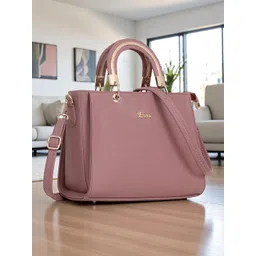 Exotic Structured Handheld Bag With Detachable Sling Strap-picture-12