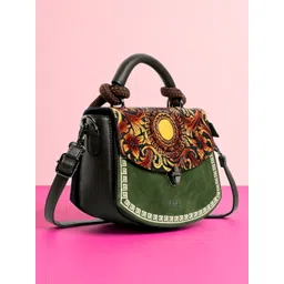 Exotic Women Floral Structured Sling Bag-picture-10