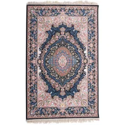 Exotic India Black Ethnic Motifs Cotton Carpet-picture-26