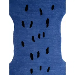 Exotic India Blue Printed No shredding Floor Mat-picture-35