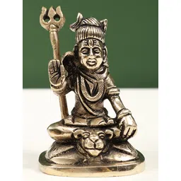Exotic India Brass Mahadeva Shiva Showpiece-picture-22