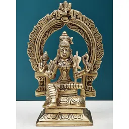 Exotic India Goddess Rajarajeshwari Showpiece-picture-31