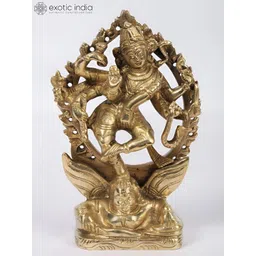 Exotic India Gold-Toned Religious Idol Showpiece-picture-31