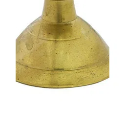 Exotic India Gold Toned Textured Pooja Diya image 3