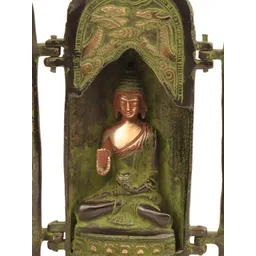 Exotic India Green Buddha Figurine Showpiece-image-44
