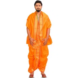 Exotic India Men Printed Ready to Wear Dhoti Pants-picture-41