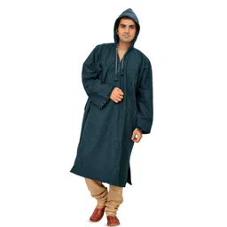 exotic india Phiran for Men from Kashmir with Hood-picture-11