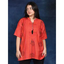 Exotic India Women Ethnic Motifs Printed Kurti-picture-32