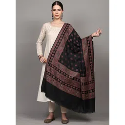 Exotic India Women Ethnic Motifs Woven Design Shawl-picture-37
