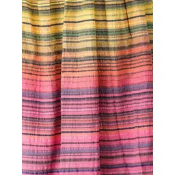 Exotic India Women Striped Printed Pure Cotton A-Line Maxi Skirt image 3