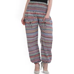 Exotic India Women Striped Smart Trousers-picture-18