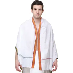 Exotic India Woven Design Angavastram-picture-33