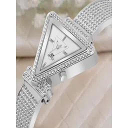 Exotica Fashion Women Brass Embellished Dial & Stainless Steel Bracelet Style Straps Analogue Watch-picture-38