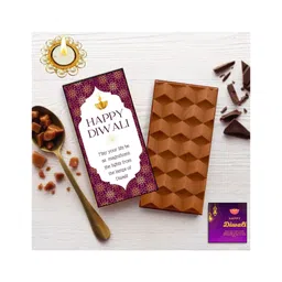 Expelite Happy Diwali Chocolate Gift Bar - 100gm-picture-18
