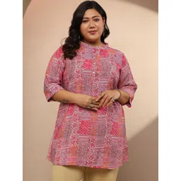 EXTRA LOVE BY LIBAS Ethnic Motifs Printed Kurti-picture-40