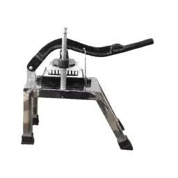 Exwell SS Body/Plastic Die Hand Operated Finger Chips Machine-picture-28