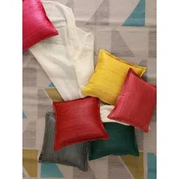 Eyaas Green Square Cushion Covers-picture-13