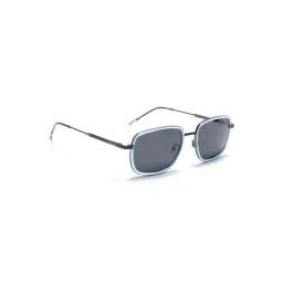 Eyejack Unisex Polarized UV Protected Square Grey Lens Sunglasses - 2501PCL1464 (54)-picture-18