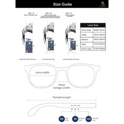 Eyejack Unisex Square Sunglasses with UV Protected Lens image 4