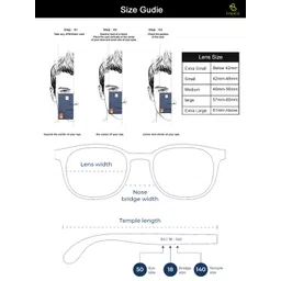 Eyejack UV Protected Grey Square Sunglasses for Men & Women (3740CL1000) image 5