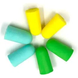 EZ LIVING 6 pair ComfortWave Deluxe Foam Ear Plugs Noise Cancelling Ear Plugs Comfortable Foam Ear Plugs High Noise Reduction Ear Plugs Soft Foam Ear Plugs (random Color)-picture-14