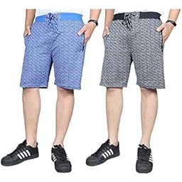 ezee sleeves Combo of Lined Shorts Men's Poly Cotton Shorts for Gyming| Jogging | Running | Exercise | Cycling | Shorts for Men | Poly Cotton Shorts for Men-picture-51