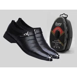Ezey shoe cream (Black)+shine sponge (Black)+shoe brush Shoe Care Kit image 3