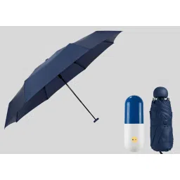 ezifix Capsule Umbrella – Compact Travel with Capsule Case | Lightweight, Portable & Pocket-Sized | Windproof, Waterproof & UV Protection for Rain & Sun | Stylish for Men, Women, Boys & Girls image 5