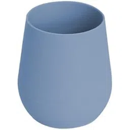 ezpz Tiny Cup - 100% Silicone Training Cup for Infants - Designed by a Pediatric Feeding Specialist - 4 Months+ - Baby-led Weaning Gear & Baby Gift (Indigo)-picture-16