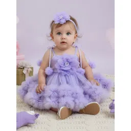 F B EMPIRE Net Fit & Flare Dress-picture-45