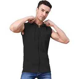 f gallery Regular Fit Fleece Hoodies for Men-picture-30