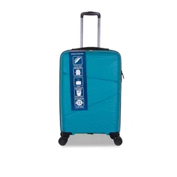 F Gear Blue Textured Hard-Sided Large Trolley Bag-picture-34