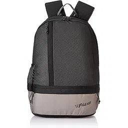 F Gear Burner 19 L Medium Casual backpack with Organizer Bottle compartment Water resistant lightweight, Gifts for Men Women Boys Girls Adults, College/School/Tuition/Travel Bag (Grey Black)-picture-28