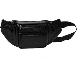 f gear Czar Art Leather Waist Bag (Black)-picture-42