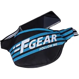 F Gear Enzo Blue Unisex |Crossbody Chest Bag|Fanny Pack for Hiking Travel Camping Running Sports Outdoors Money Wallet Pouch |Belt with Adjustable Strap|Water-Resistant|Made in India|1 Year Warranty-picture-24