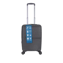 F Gear Grey Cabin Trolley Suitcase 42 L-picture-10