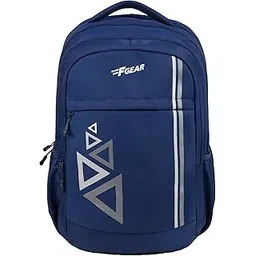 f gear Noir Navy 29L Backpack With Rain Cover/Trendy Stylish/Casual daypack/Office Bag/Travel/School/College/For Girl & Boy Unisex-picture-11