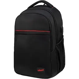 f gear Octane 25L Laptop Backpack Black | Water-Resistant Travel & Office Bag with 2 Compartments, USB Charging Port, Number Lock, Padded 18 Inch Laptop Sleeve, Bottle Holder & Top Handle-picture-14