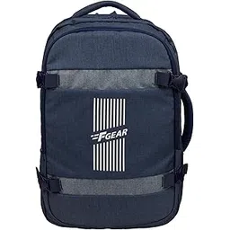 f gear Road Runner Melange Navy 40L Laptop Backpack Fits 17" Laptop 3 Compartments Organizer Lightweight Gifts For Unisex Boys Girls Adults Casual/College/School/Corporate/Office/Travel Bag-picture-21
