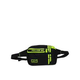 F Gear Unisex Black & Green Printed Waist Pouch-picture-10